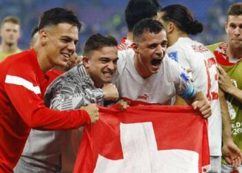 Suíça elimina Sérvia e defronta Portugal