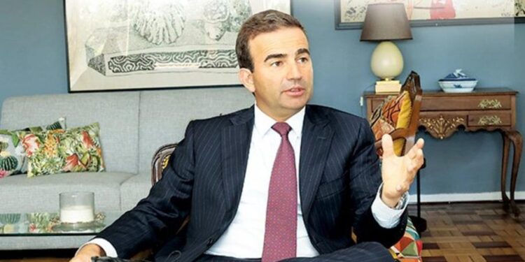 Angola. Embaixador português em Luanda