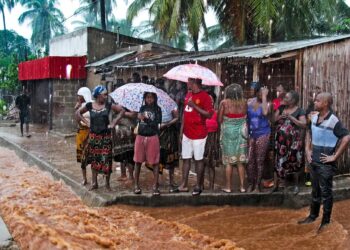 Moçambique. Mau tempo