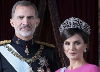 Os Reis de Espanha, Felipe VI e Letizia