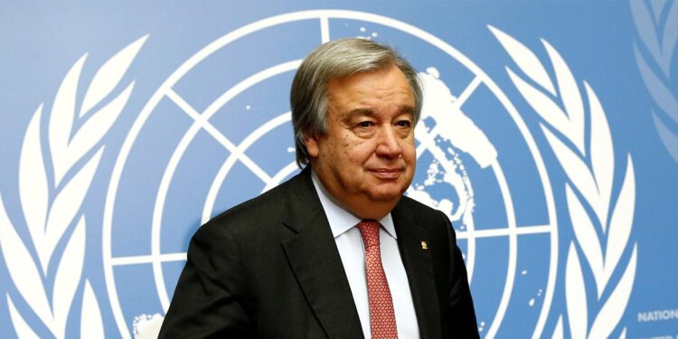 secretário-geral da ONU, António Guterres