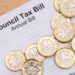 Reino Unido. Council Tax com aumentos de 5% ano para Inglaterra 22 council tax bill