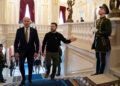 Ucrânea. Zelensky destaca visita surpresa de Biden como "sinal de apoio" 12 Ucrânea. Zelensky destaca visita surpresa de Biden como "sinal de apoio"