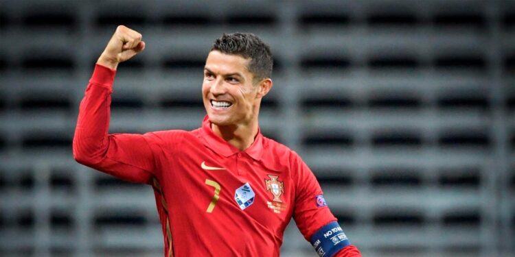 Euro 2024. Portugal entra a ganhar ao golear em casa o Liechtenstein 11 Cristiano Ronaldo