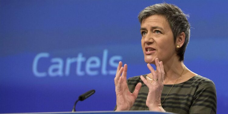 Brasil. Vice-presidente da Comissão Europeia reuniu-se com empresários em São Paulo 11 Margrethe Vestager