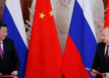 Xi Jinping and Vladimir Putin