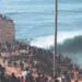 Espetáculo de surf com assistência recorde de 51 mil fãs em Peniche 22 farol nazare ondas