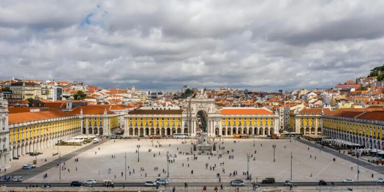 Baixa e zona ribeirinha de Lisboa