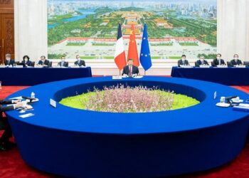 Xi Jinping Macron Ursula