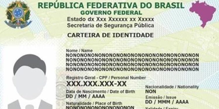 Brasil. Nova carteira de identidade será emitida sem informação sobre sexo 11 Brasil carteira de identidade
