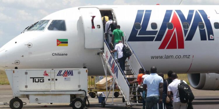 Moçambique. Plano para as LAM prevê reativar Lisboa 11 LAM Moçambique