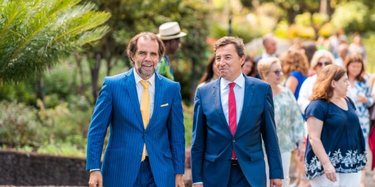 Miguel Albuquerque e Rui Abreu