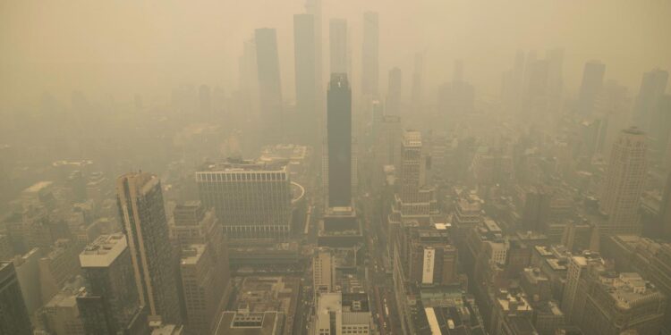 Conectando o céu fumegante de Nova York com o clima 11 céu fumegante de Nova York