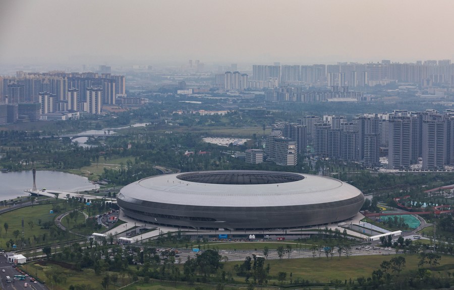 China. Chengdu marca contagem regressiva de 30 dias para Jogos Universitários Mundiais de Verão da FISU