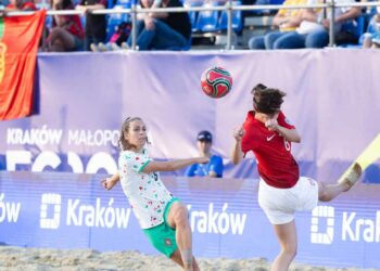 Futebol de Praia. Seleção feminina