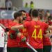 Hóquei em patins. Portugal goleia Inglaterra e está nas 'meias' do Europeu 21 Hóquei em patins. Portugal goleia Inglaterra