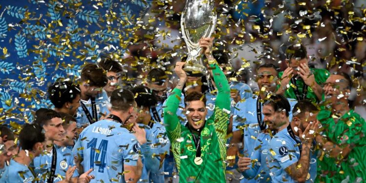 Manchester City conquista a Supertaça europeia 11 Manchester City Supertaça europeia