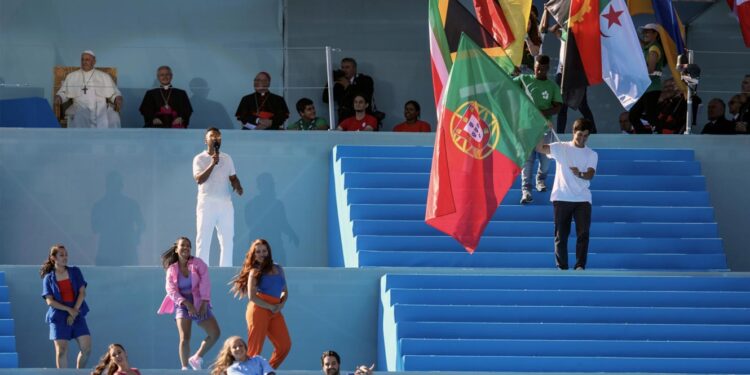 JMJ. Momento de encontro entre o Papa Francisco e os jovens 11 Papa Francisco e os jovens