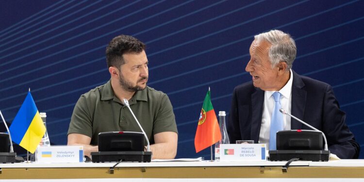 Presidente da República termina viagem a Kiev e encontra-se com Zelensky 11 Zelensky Marcelo Rebelo de Sousa