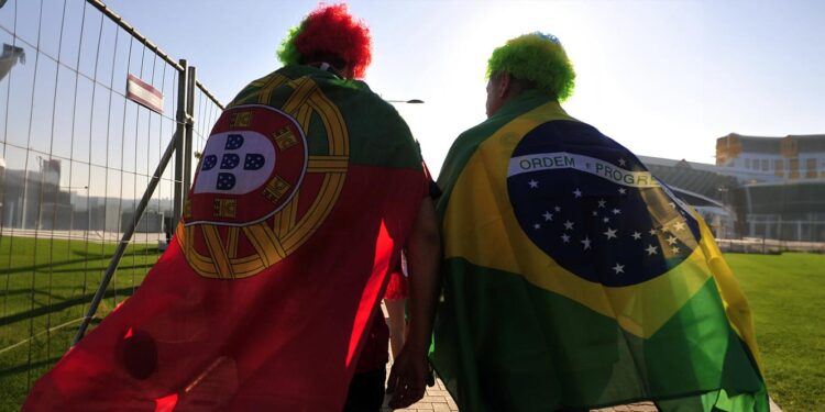 Portugueses e brasileiros têm emigrado mais entre os dois países 11 adeptos portugal brasil