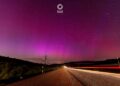 Auroras boreais coloriram os céus de Portugal 19 Auroras boreais portugal