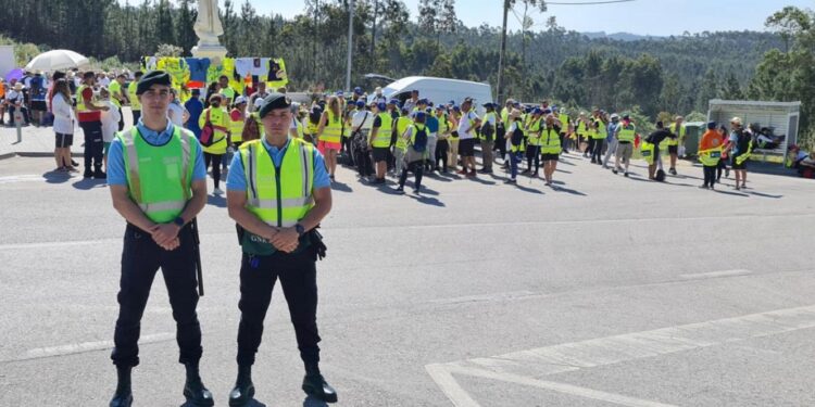 GNR faz balanço muito positivo da peregrinação ao Santuário de Fátima 11 GNR Fatima