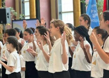 Grupo coral Meninos Cantores da Trofa atuaram na sede da ONU
