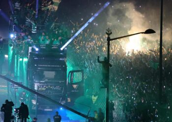 Câmara de Lisboa saúda Sporting pela conquista do título de futebol