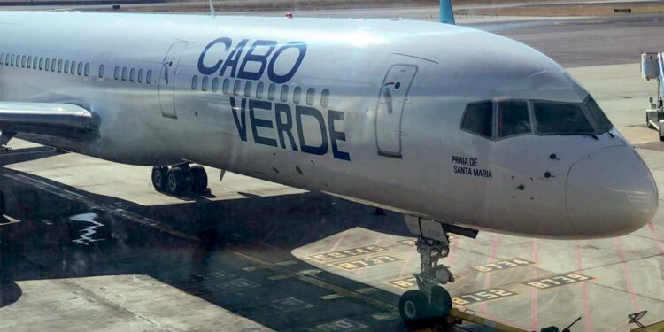 aviao cabo verde