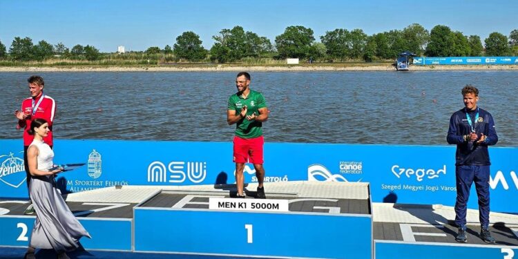 Fernando Pimenta conquista ouro em K1 5000 na Taça do Mundo 11 canoísta Fernando Pimenta