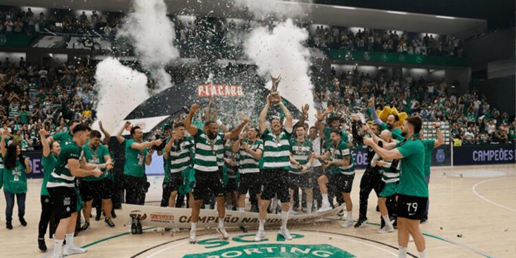 Sporting é campeão nacional de andebol 11 sporting andebol