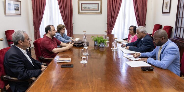 Secretário Executivo recebe presidente do Portuguese Quantum Institute 11 CPLP