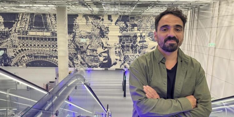 Aeroporto em França com obra monumental de artista português Vhils 11 Vhils Aeroporto em França