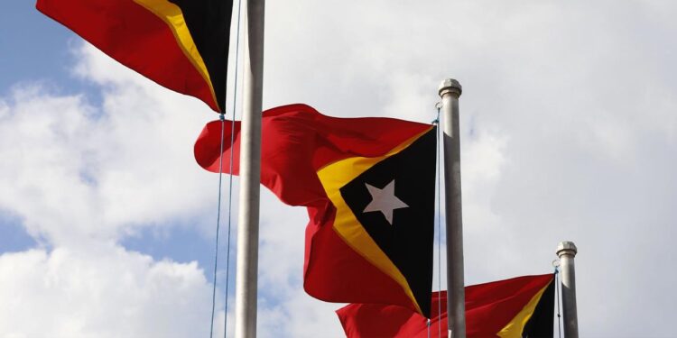 bandeira timor leste