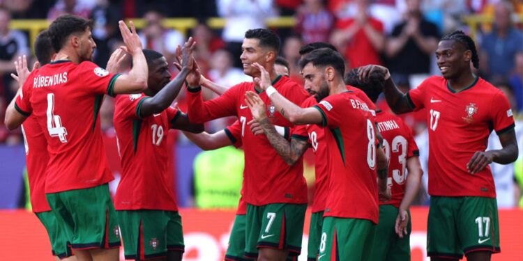 Portugal defronta Eslovénia nos 'oitavos' do Euro'2024 11 selecao nacional portugal