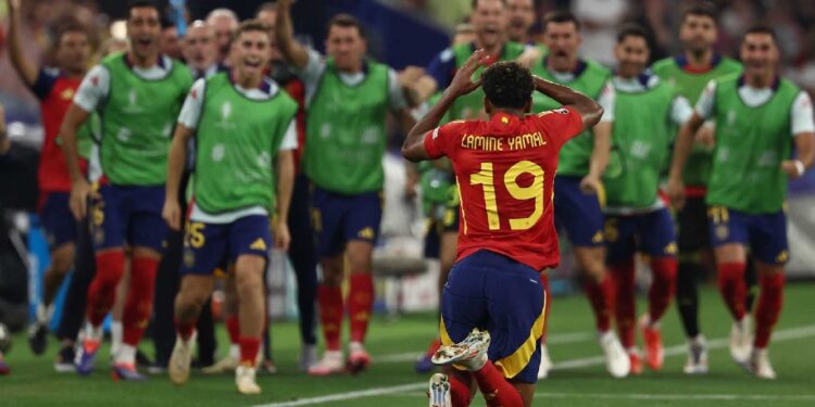 Espanha na final do Euro'2024