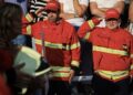 “O som da dor” no funeral dos bombeiros de Tábua
