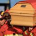 “O som da dor” no funeral dos bombeiros de Tábua
