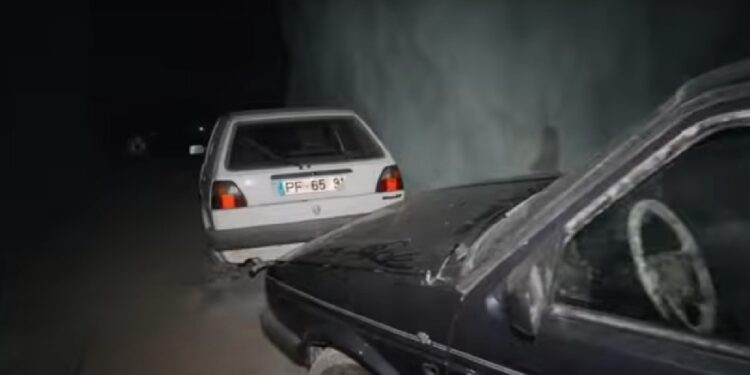 Mina suíça escondia centenas de carros. Um deles era português