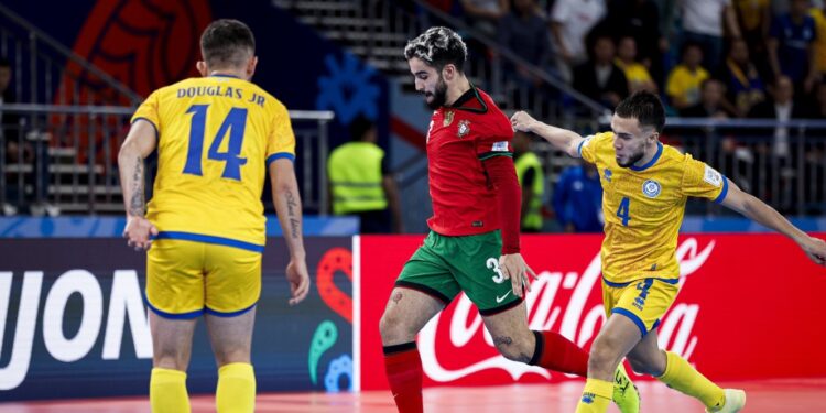 Portugal afastado do mundial de futsal