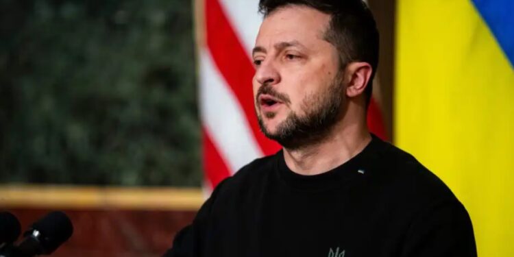 Zelensky recebido na Casa Branca por Biden e Harris a 26 de setembro