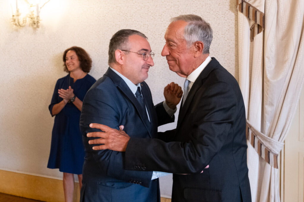 Autarcas de origem portuguesa eleitos em França recebidos em Belém (com fotos)