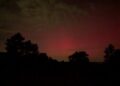 Aurora boreal ilumina o céu de Portugal