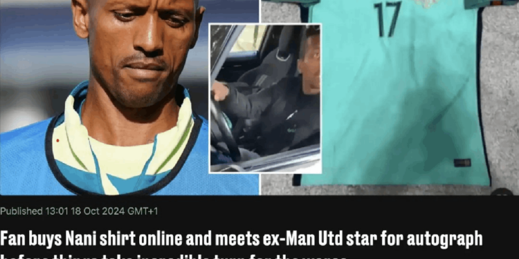 Polémica com camisola de Nani é notícia lá fora 11 Polémica com camisola de Nani é notícia lá fora