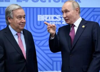 Guterres foi à reunião dos BRICS pedir a paz em Gaza, no Líbano e na Ucrânia