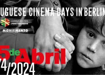 Cartazes dos Dias do Cinema Português em Berlim espalham imagens de Abril
