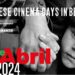 Cartazes dos Dias do Cinema Português em Berlim espalham imagens de Abril