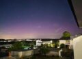 Aurora boreal ilumina o céu de Portugal