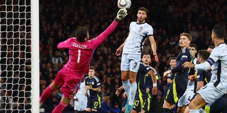 Ainda não foi desta que Portugal venceu a Escócia 11 Ainda não foi desta que Portugal venceu a Escócia