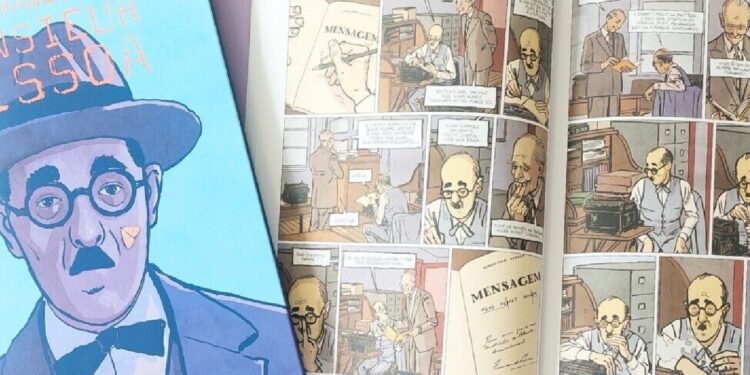 Banda desenhada sobre o poeta Fernando Pessoa é editada em França